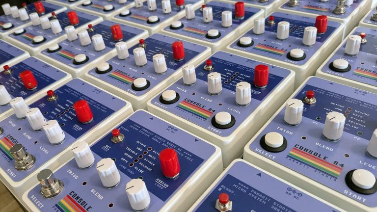 The First batch of Console 84 pedals
